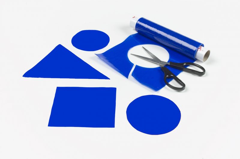 Sklikkerull 20cm x 2m- blå