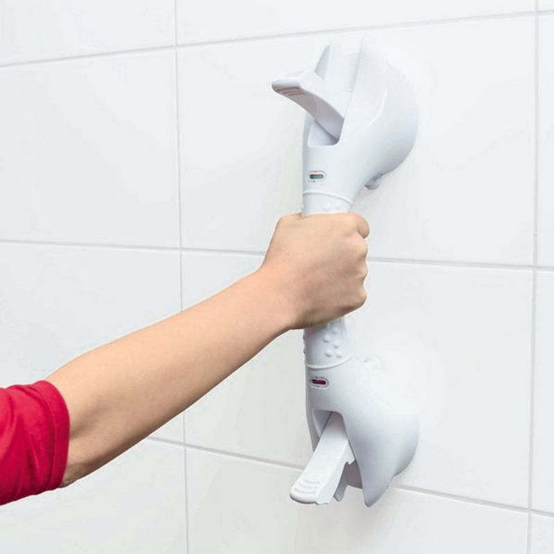 Støttehåndtak med sugekopp