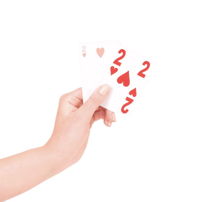 Hovedbilde Ergonomisk kortstokk, 2pk