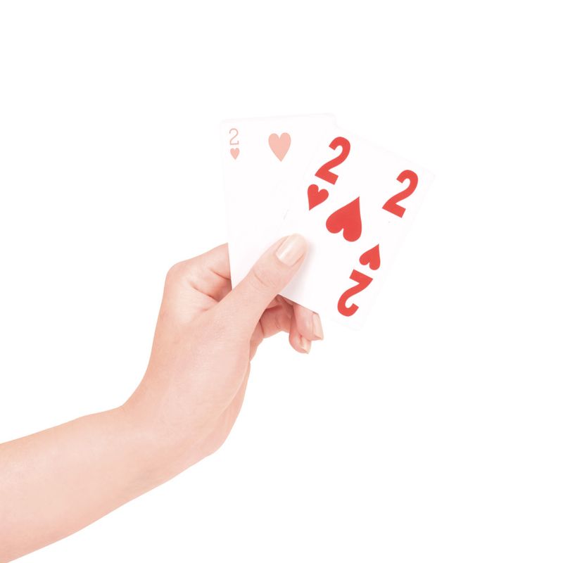 Ergonomisk kortstokk, 2pk