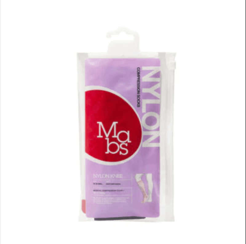 MABS Kompressjonsstrømpe XL,  Svart