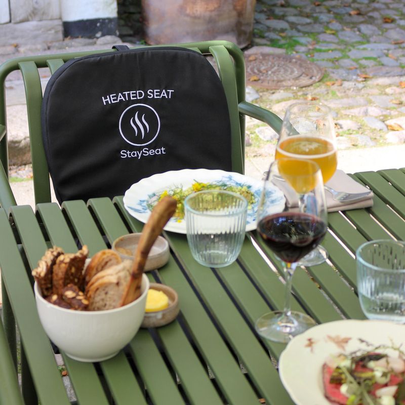 StaySeat - Oppvarmet sittepute