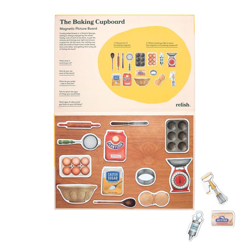 Taktil magnettavle- bake