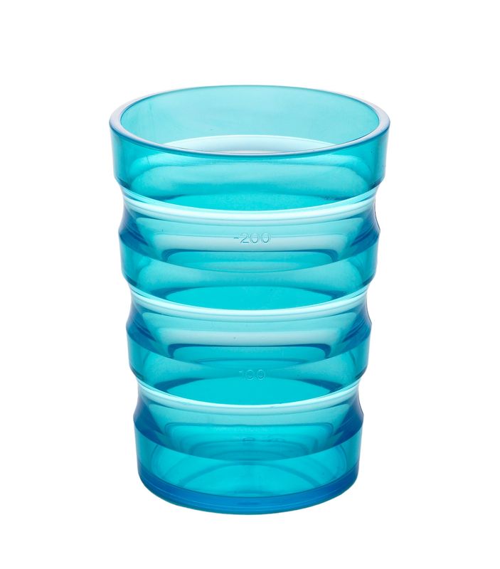 Godt grep kopp blå, 4pk